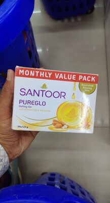 Santoor 3×125g bar