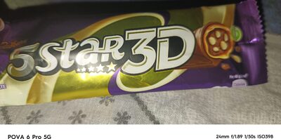 CD 5 STAR 3D CHOCOLATE 40G