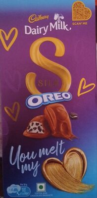 CD DAIRY MILK SILK OREO 124G.