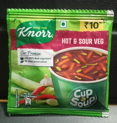 Knorr hot & sour veg soup