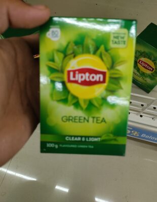 Lipton green tea  clear and  light