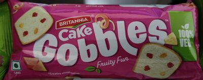 Gobbles fruity fun cake