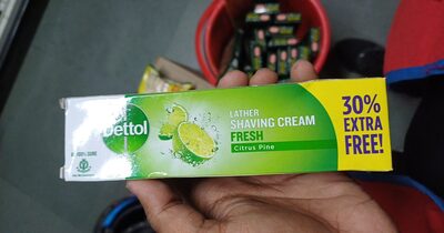 Dettol shaving cream