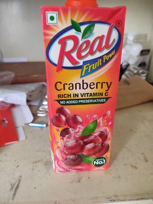 Cranberry Juice By Real