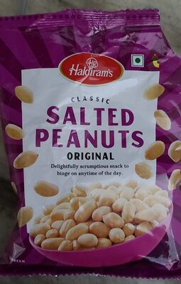 Salted peanuts