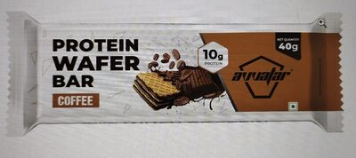 Protein wafer bar coffee