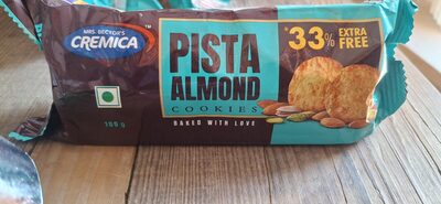 Pista almond cookies