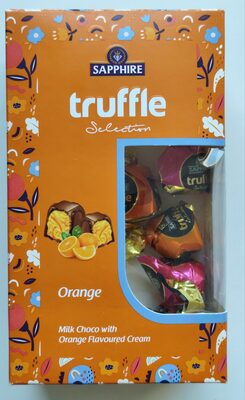 truffle selection, orange