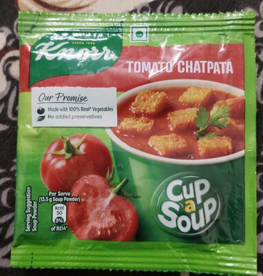 Cup-a-Soup Tomato Chatpata